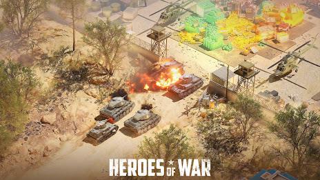 Heroes of War: Idle army game应用截图第1张