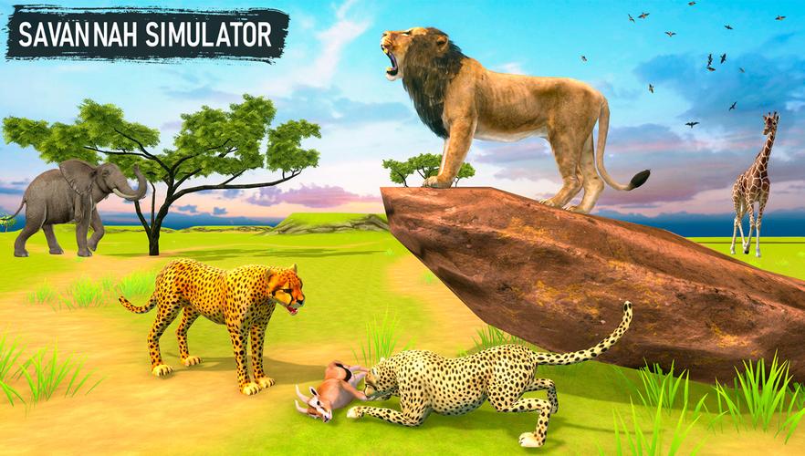safári savana: terra das feras Captura de tela 0