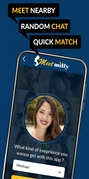 MeetMilfy - Real Women Meetups Tangkapan skrin 1