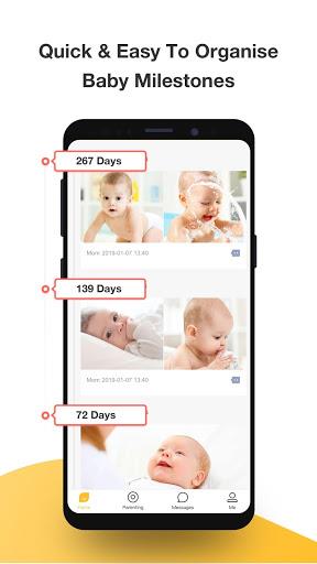 Growing-Baby Photo & Video Sharing, Family Album ภาพหน้าจอ 3