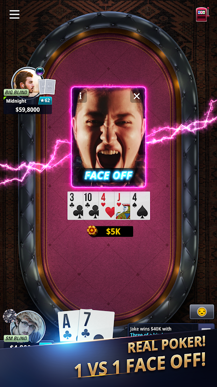 B17 Poker - Texas Hold'em, Live cam poker應用截圖第0張