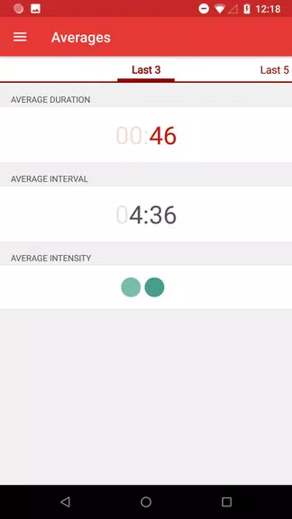 Contractions Timer for Labor Capture d'écran 3