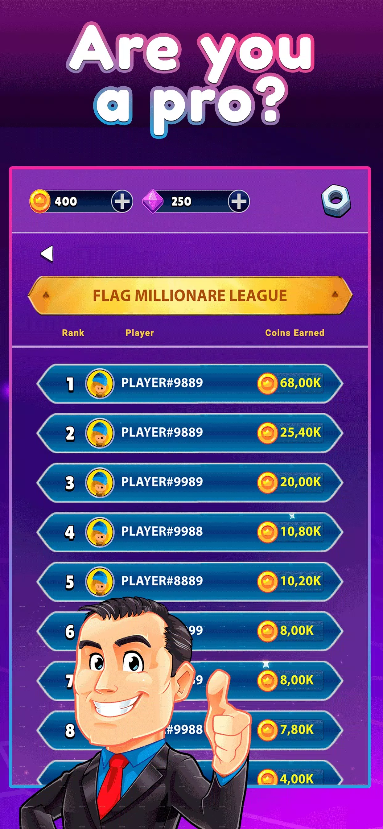 Millionaire Trivia : Game Quiz Ekran Görüntüsü 2