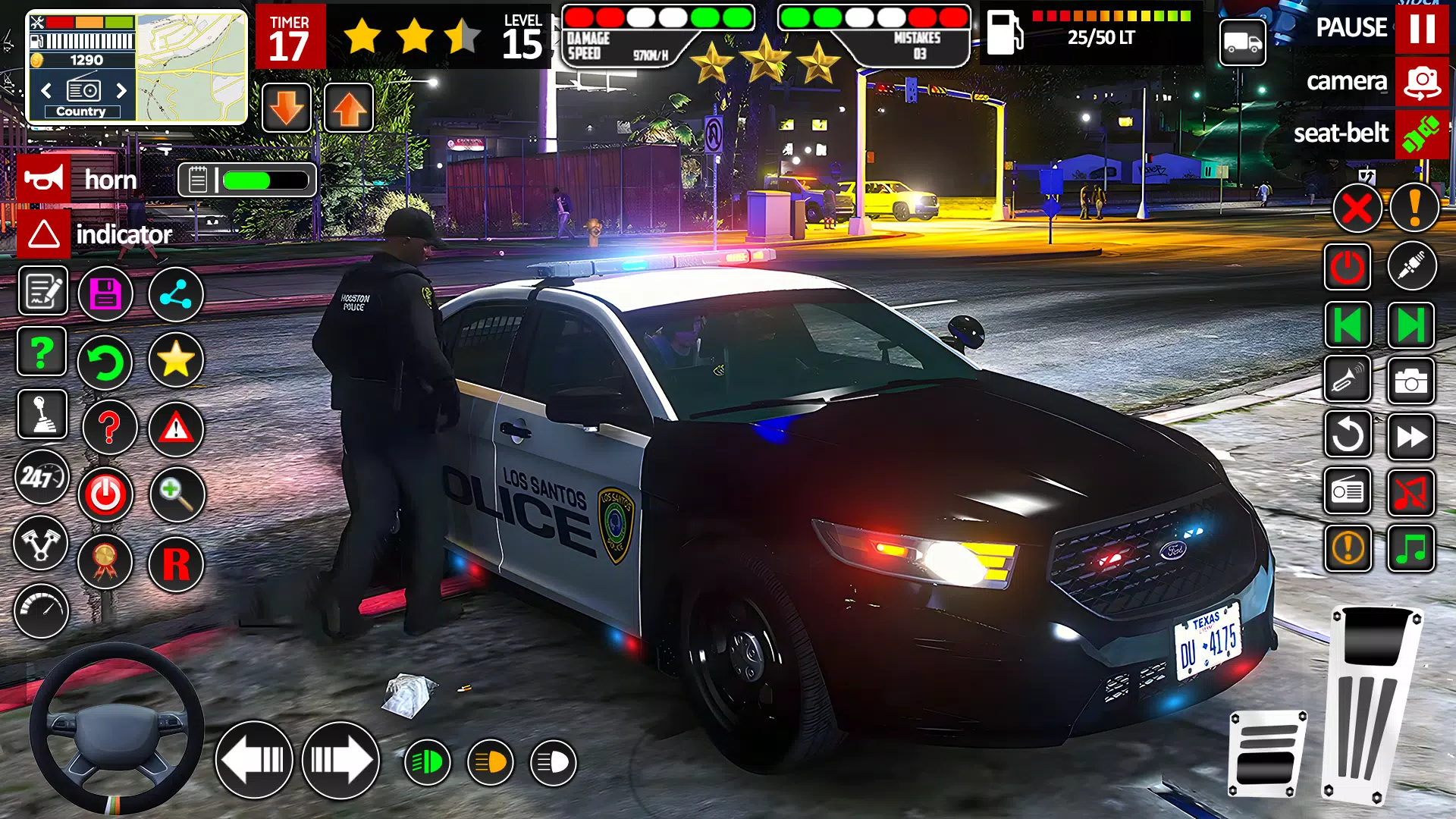 Car Chase Game Cop Simulator Schermafbeelding 0