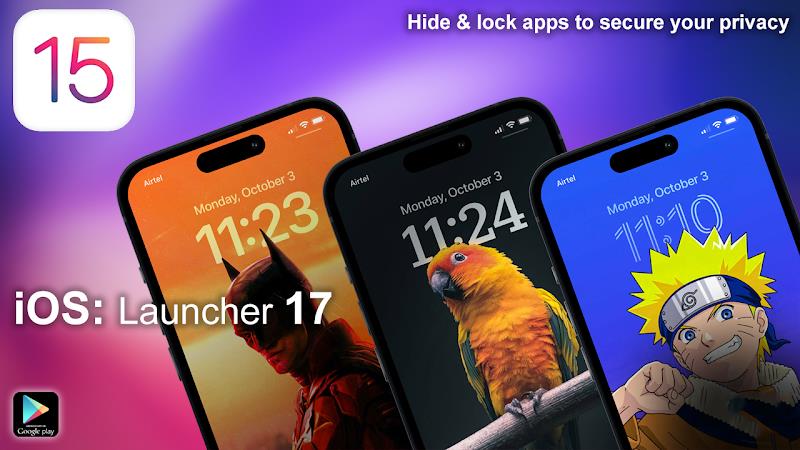 Theme For iPhone 15 iOS 17 New स्क्रीनशॉट 3