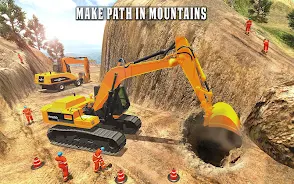 Road Builder Construction 2018 스크린샷 0