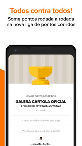 Cartola Oficial Скриншот 3