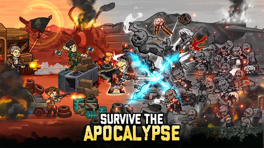 Zombie Warfare: The Death Path Captura de pantalla 1