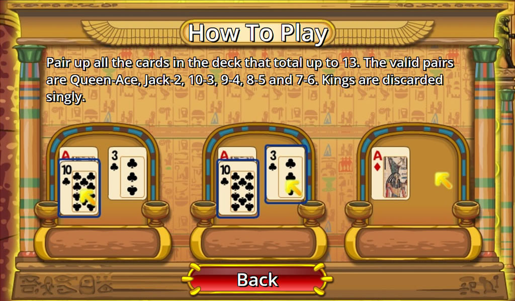Egypt Pyramid Solitaire 스크린샷 0