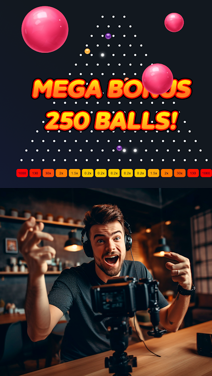 Plinko Balls - fast game Ảnh chụp màn hình 2