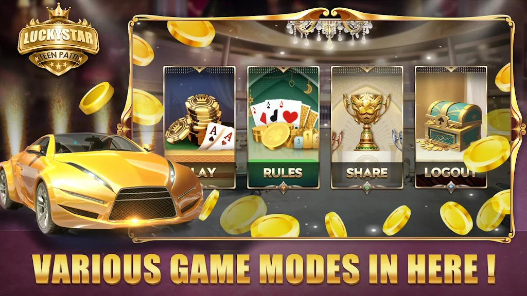 TeenPatti LuckyStar ဖန်သားပြင်ဓာတ်ပုံ 0