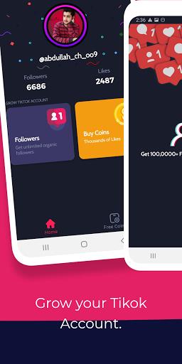 TikFollowers - Get Free Tiktok Followers and Likes 스크린샷 0