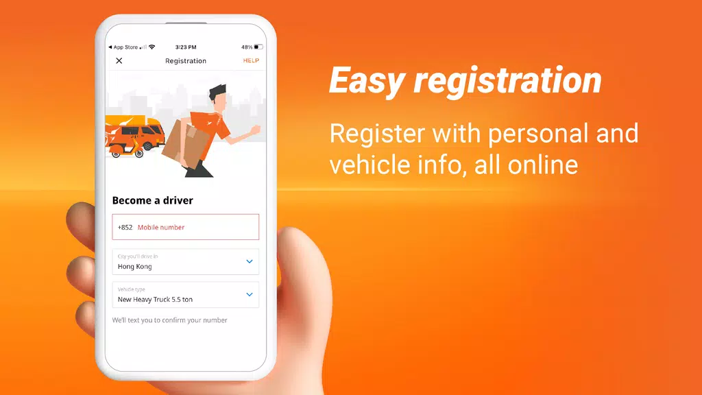 Lalamove Driver - Drive & Earn Ảnh chụp màn hình 1