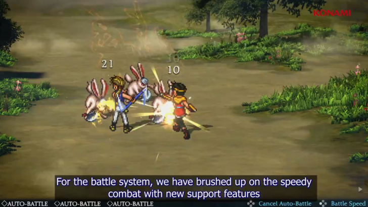 Auto-Battle and Double-Speed Modes