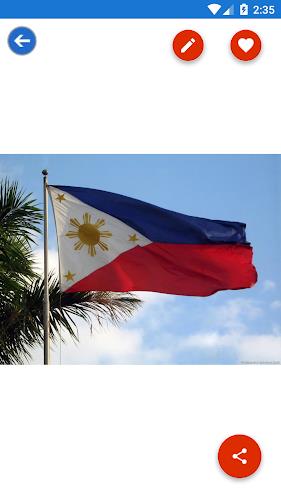 Philippines Flag Wallpaper: Fl應用截圖第1張