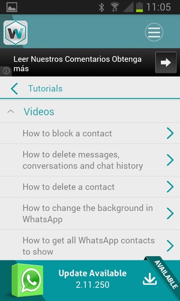 Update WhatsApp Captura de tela 2