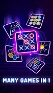 Tic tac toe: minigame 2 player Zrzut ekranu 0