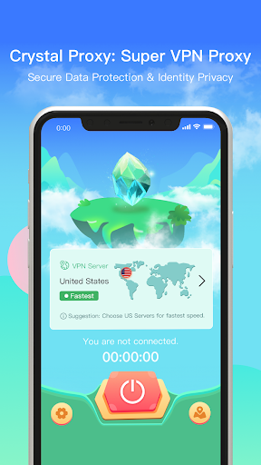 Crystal Proxy: Super VPN Proxy স্ক্রিনশট 0