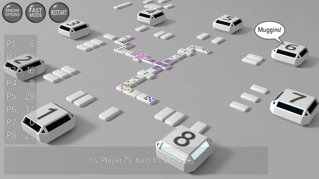 3D Dominoes by A Trillion Games Ltd Captura de pantalla 0