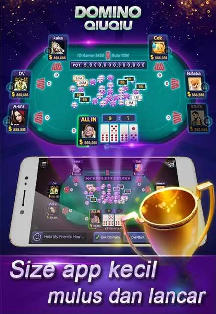 Domino qq gaple qiuqiu  remi poker domino99 스크린샷 1