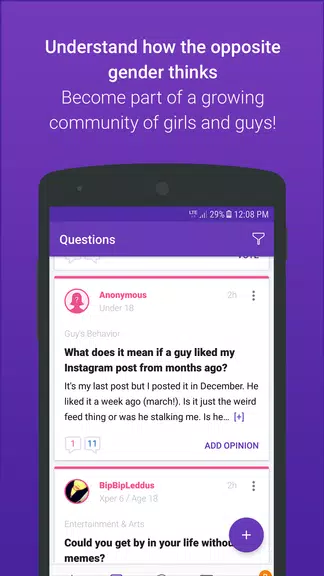 GirlsAskGuys Capture d'écran 0