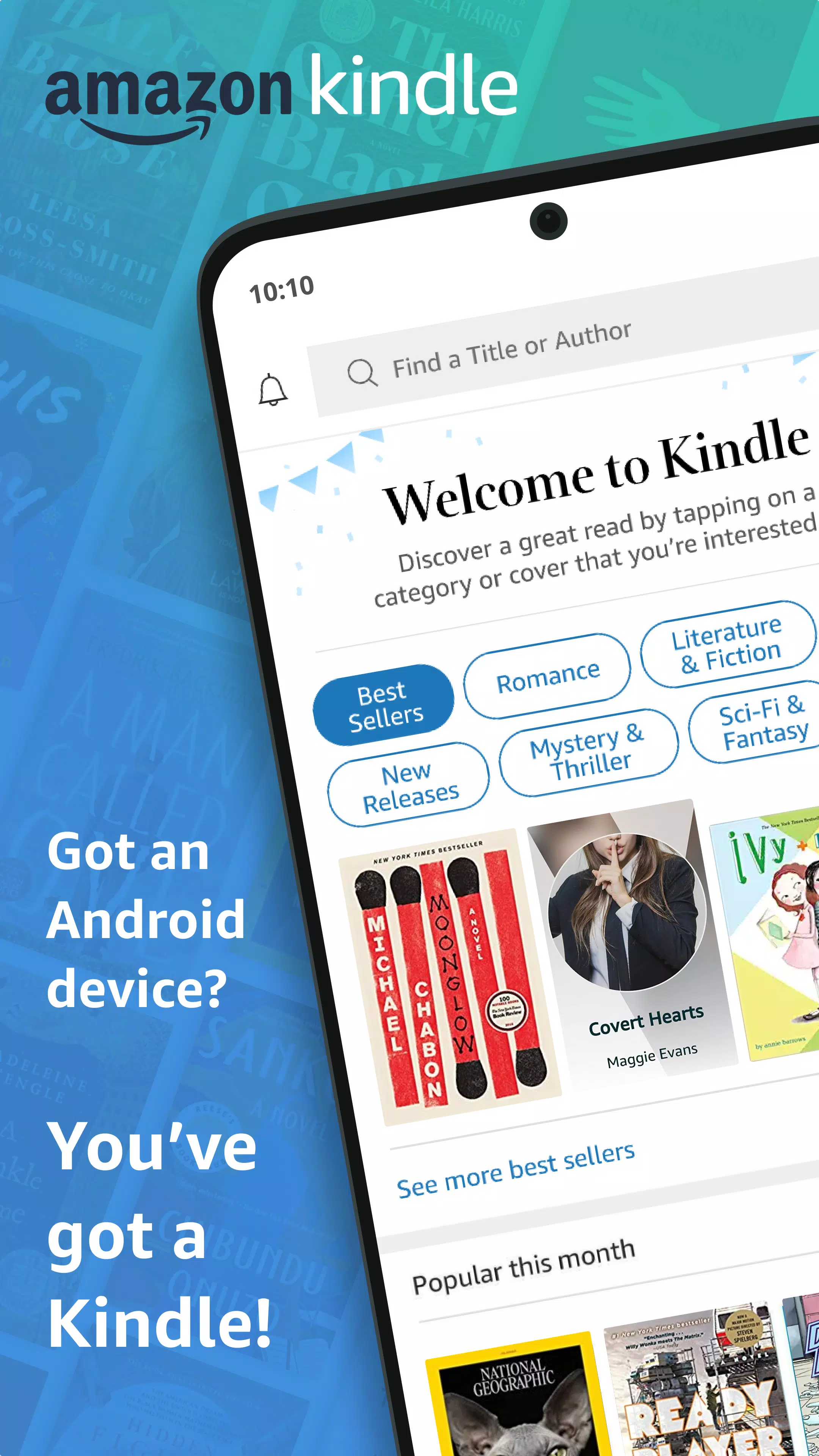 Amazon Kindle ဖန်သားပြင်ဓာတ်ပုံ 0