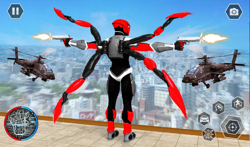 Black Spider Rope SuperHero应用截图第0张