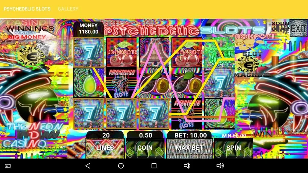 Schermata Psychedelic Slots 3