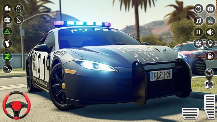 Modern Police Car Parking Game Captura de pantalla 3