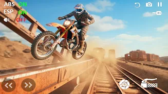 Motocross Beach Bike Games 3D Ekran Görüntüsü 1