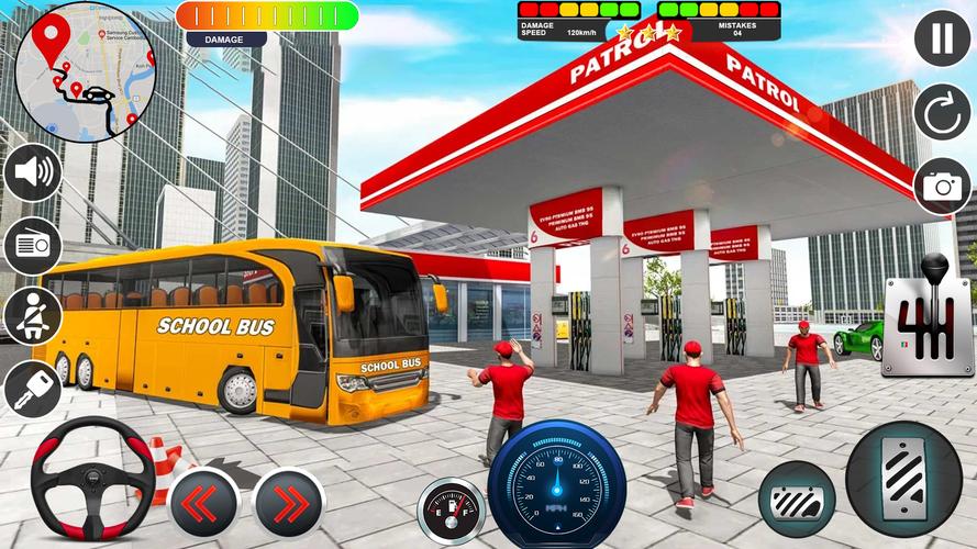 School Bus Simulator Bus Games スクリーンショット 1