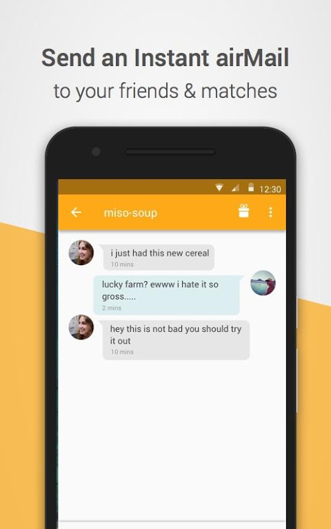 airG - Meet New Friends Screenshot 1