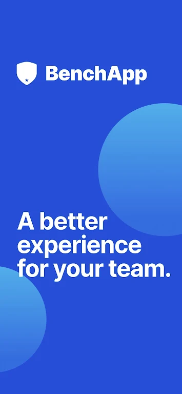 BenchApp - Sports Team Manager Tangkapan skrin 0