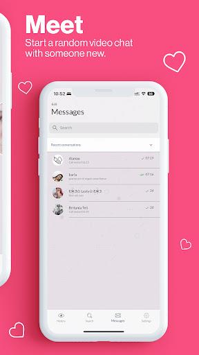 Flirtbees - Video Chat App Скриншот 3