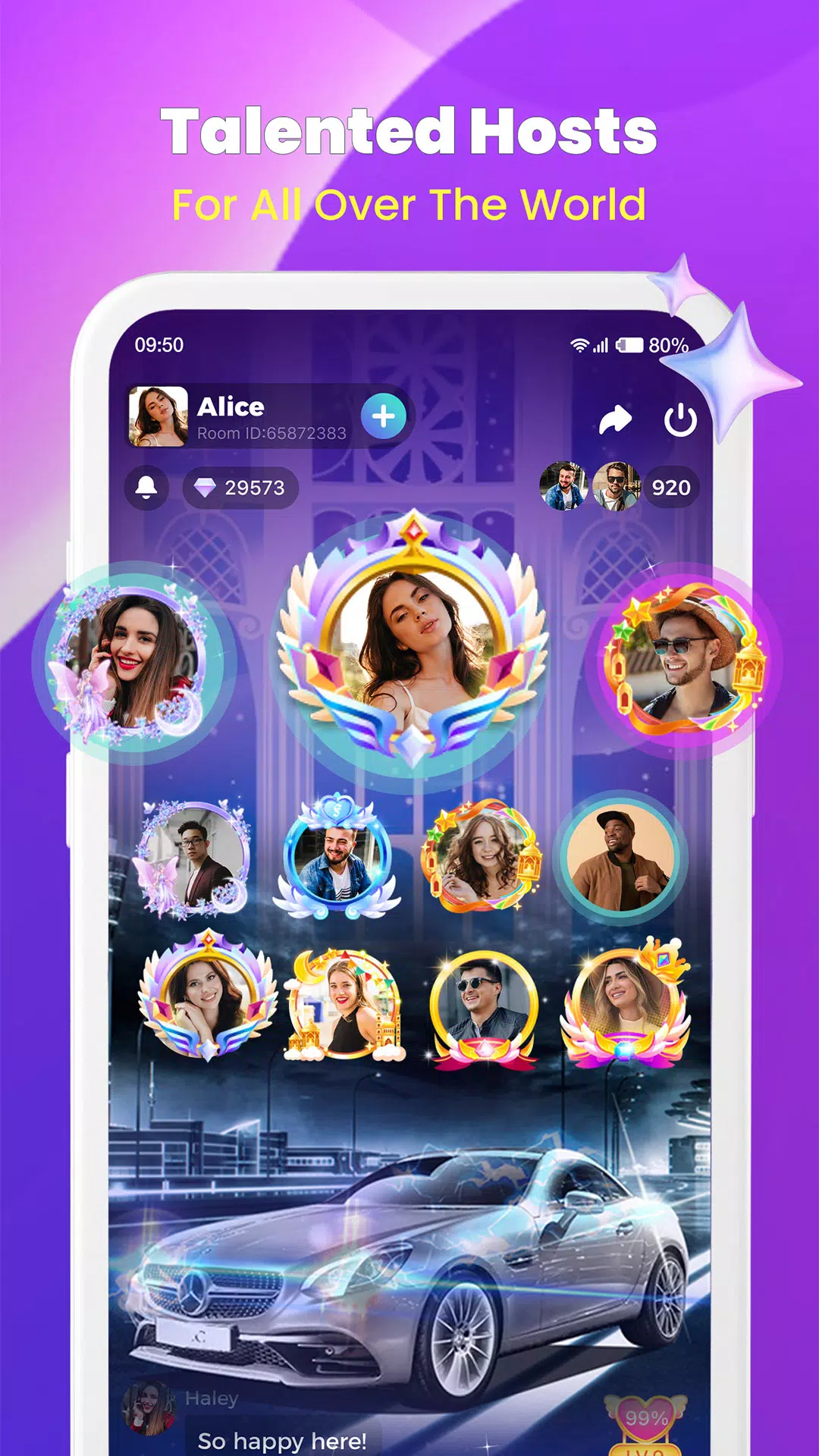 Hiya-Group Voice Chat應用截圖第1張