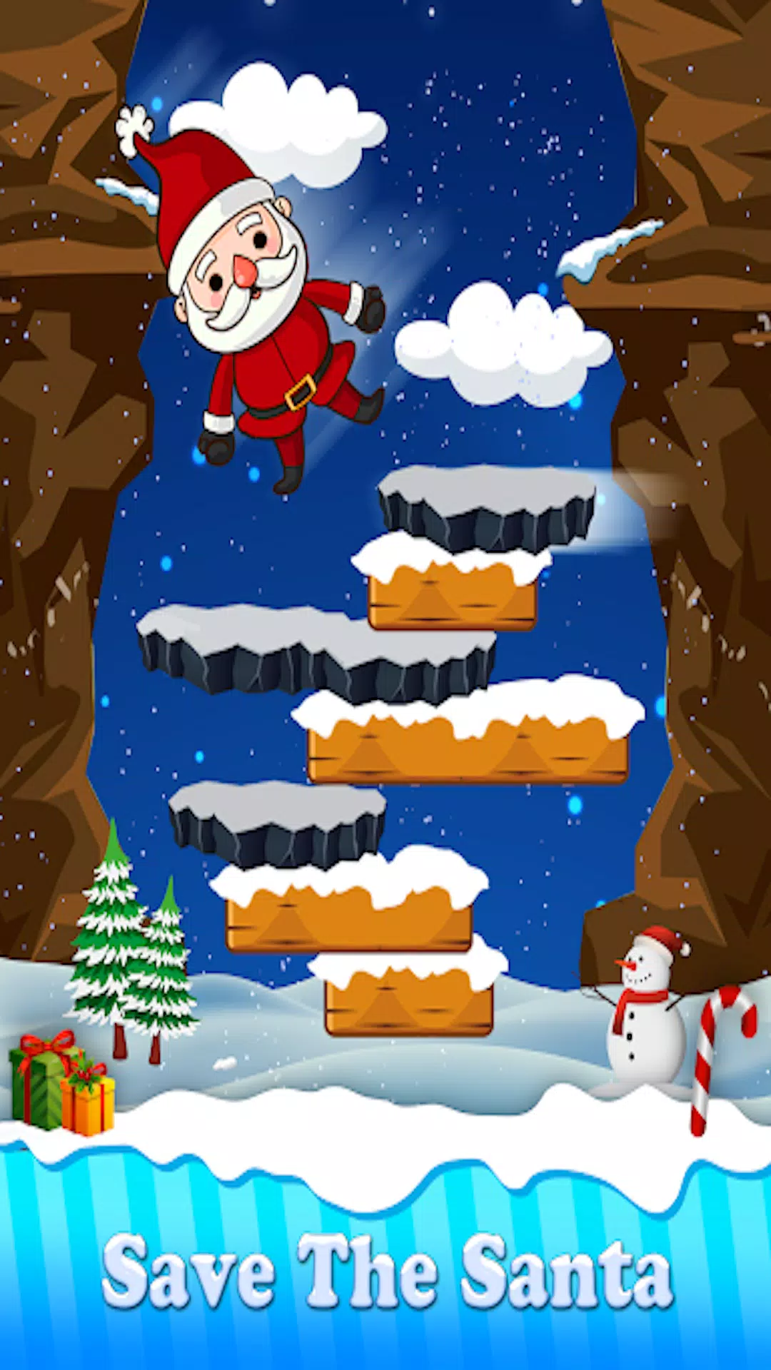 Christmas Game Santa Jump 2024 Screenshot 0