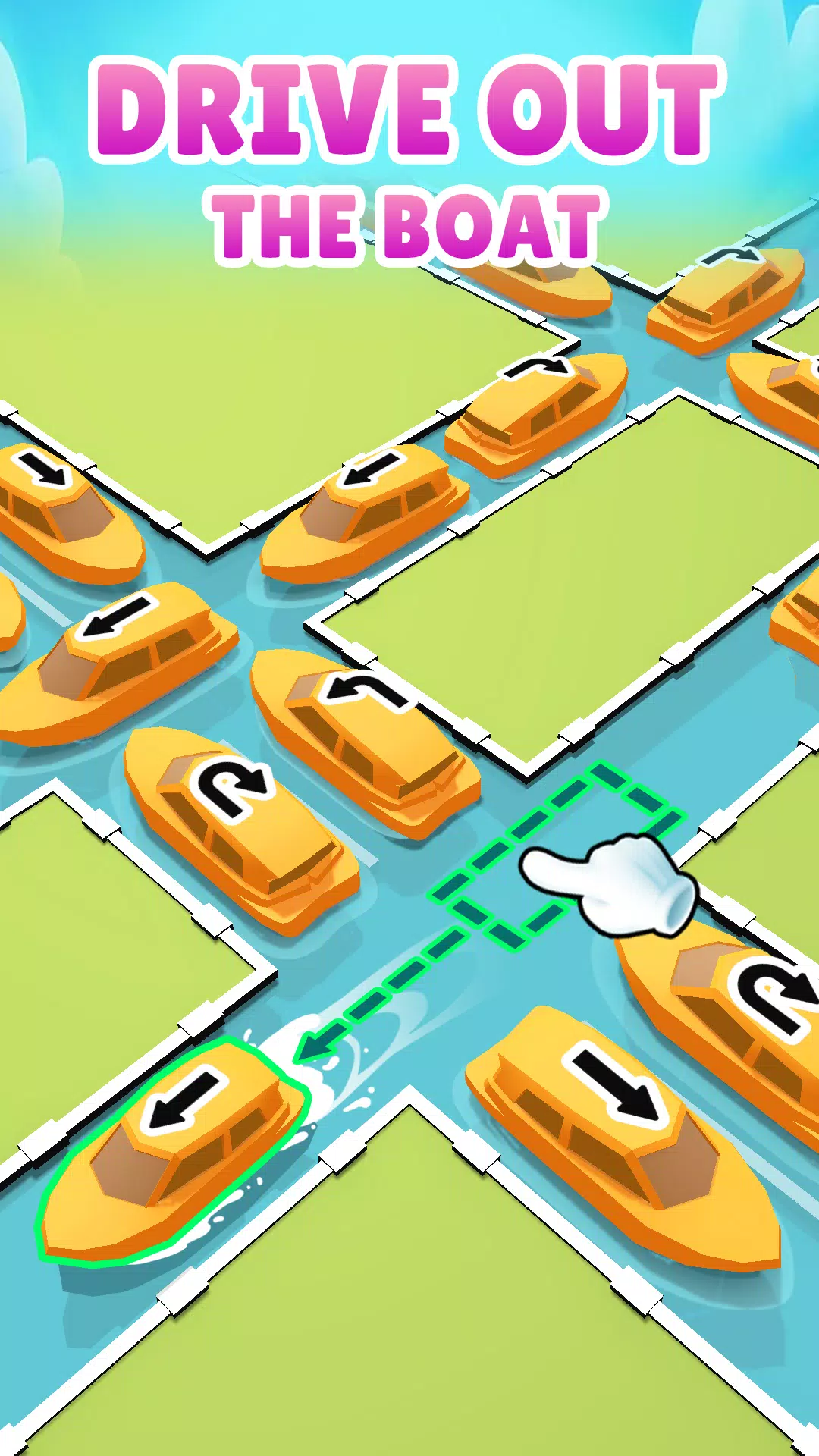 Canal Jam:Traffic Escape ภาพหน้าจอ 0