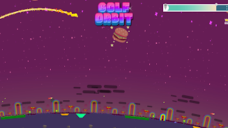 Golf Orbit: Oneshot Golf Games Captura de tela 2