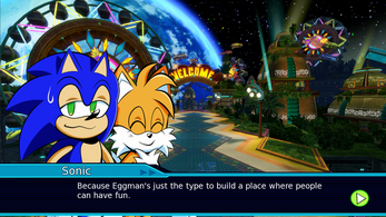 Sonic Colors VN Screenshot 1