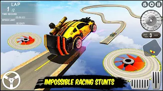 Impossible GT Racing Car Stunt 스크린샷 0