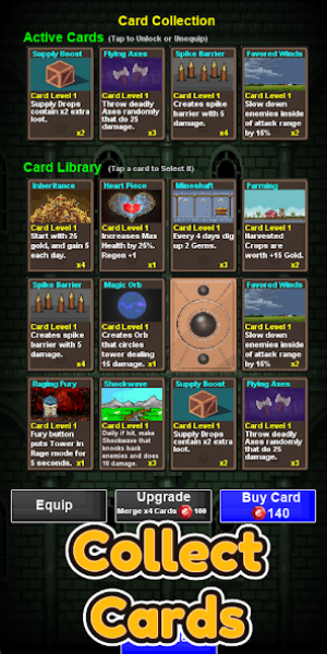 Lone Tower Roguelike Defense MOD Capture d'écran 2