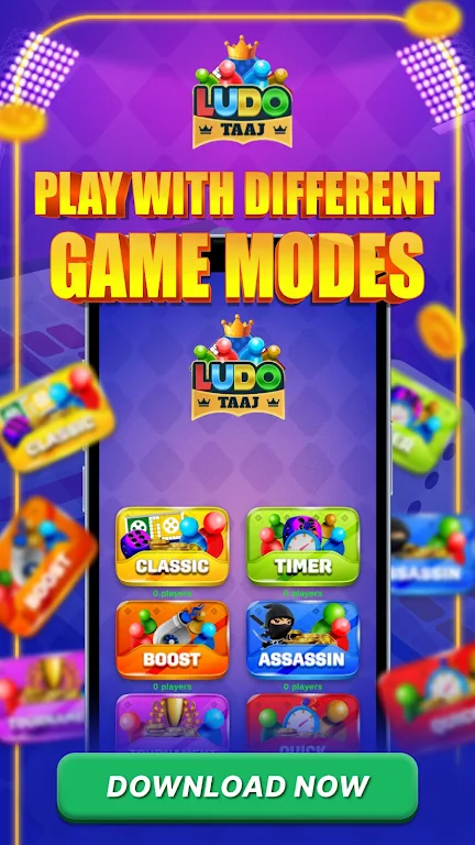 Ludo Taaj - Play Ludo & Win स्क्रीनशॉट 1