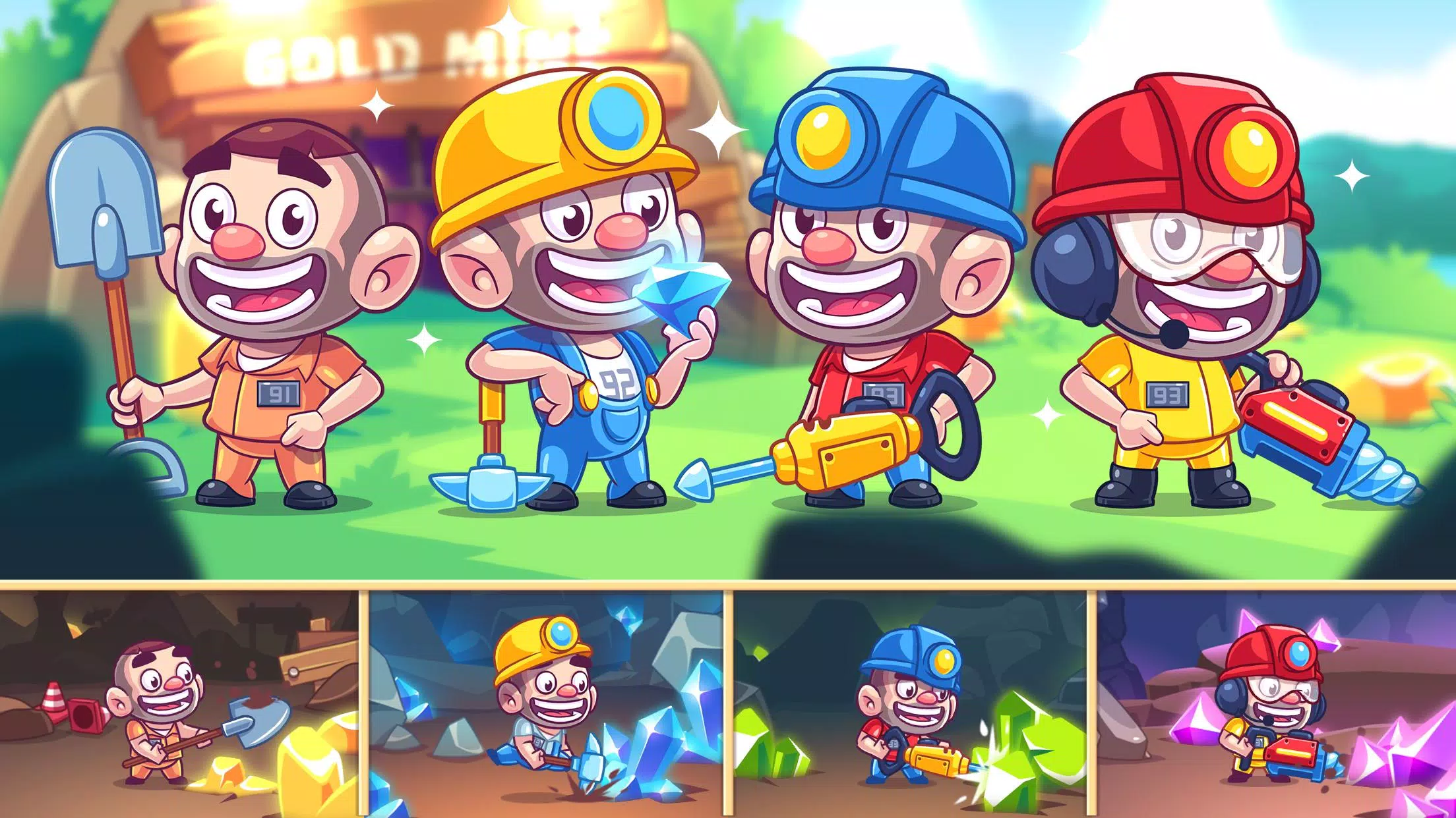 Idle Prisoner  Inc - Mine & Crafting Building स्क्रीनशॉट 1