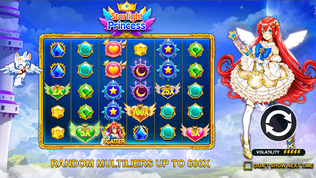 Starlight Princess Slot Screenshot 1