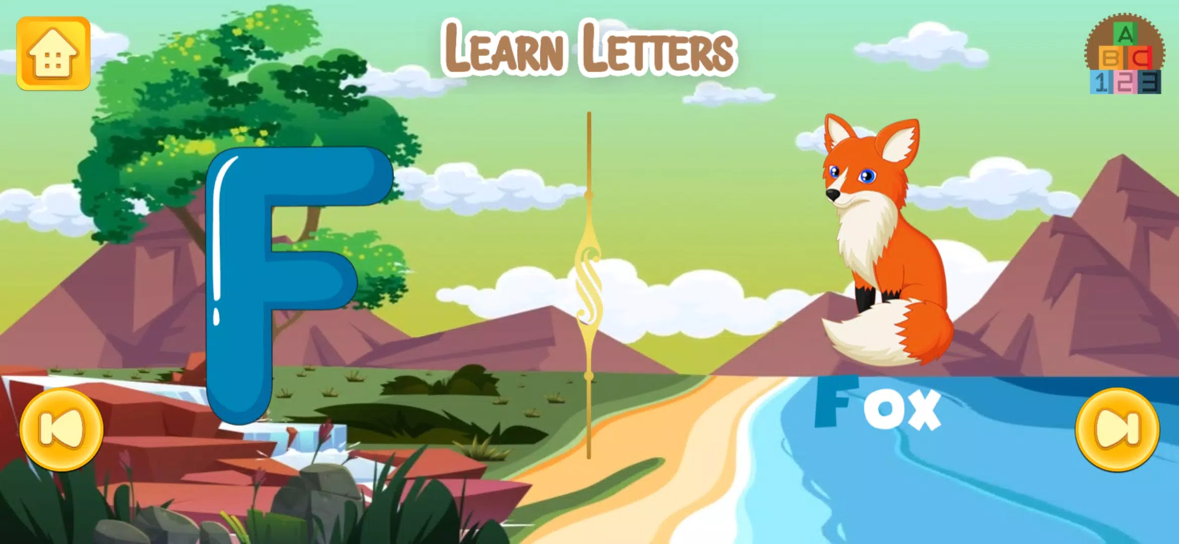 Learn numbers and letters Tangkapan skrin 1