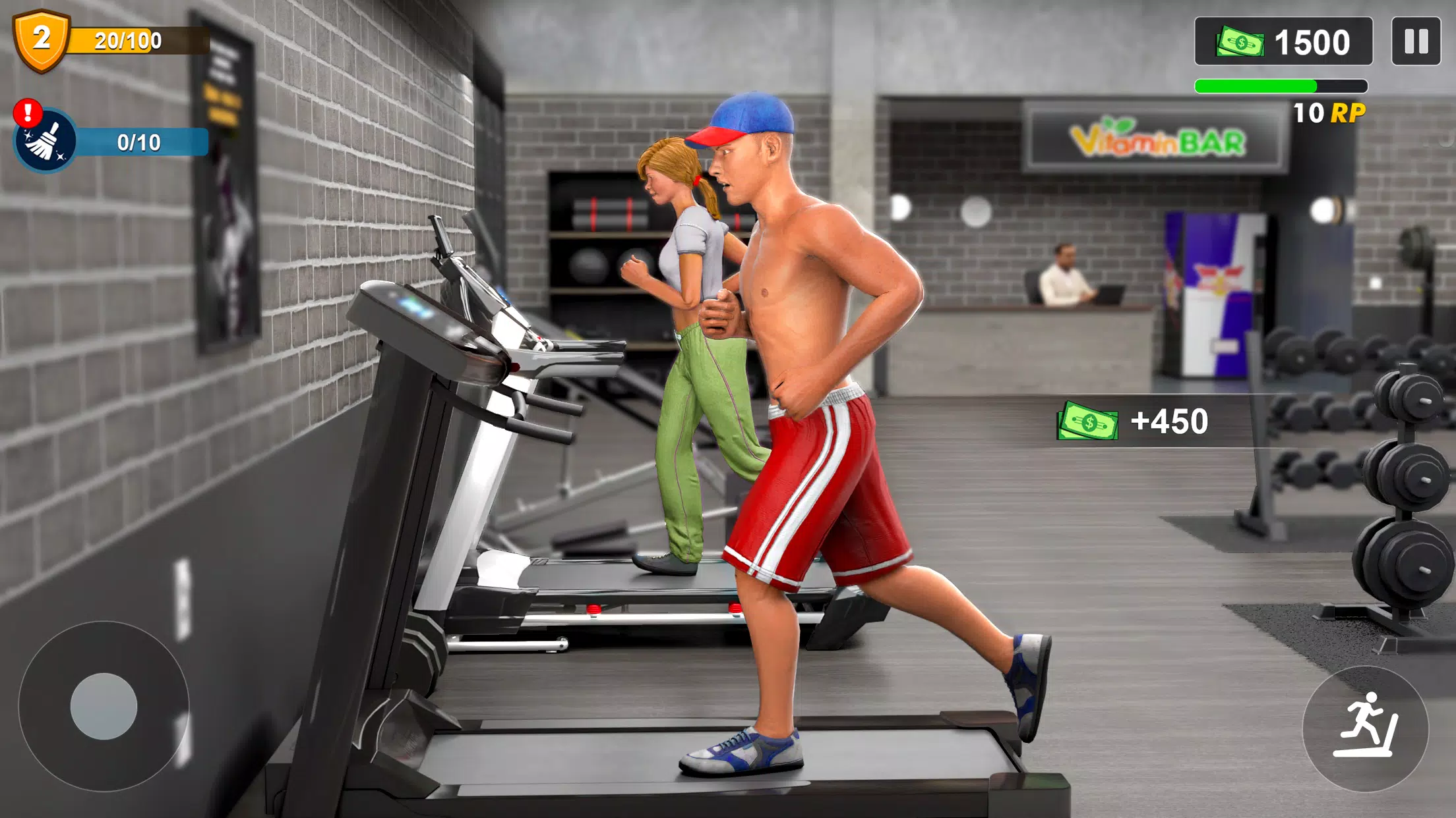Workout Gym Simulator Game 24 Zrzut ekranu 2