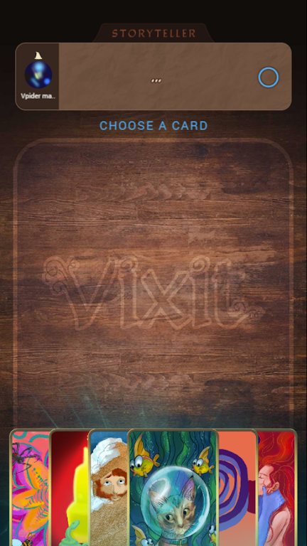 Multiplayer Card Game - VIXIT (Dixit style) स्क्रीनशॉट 1