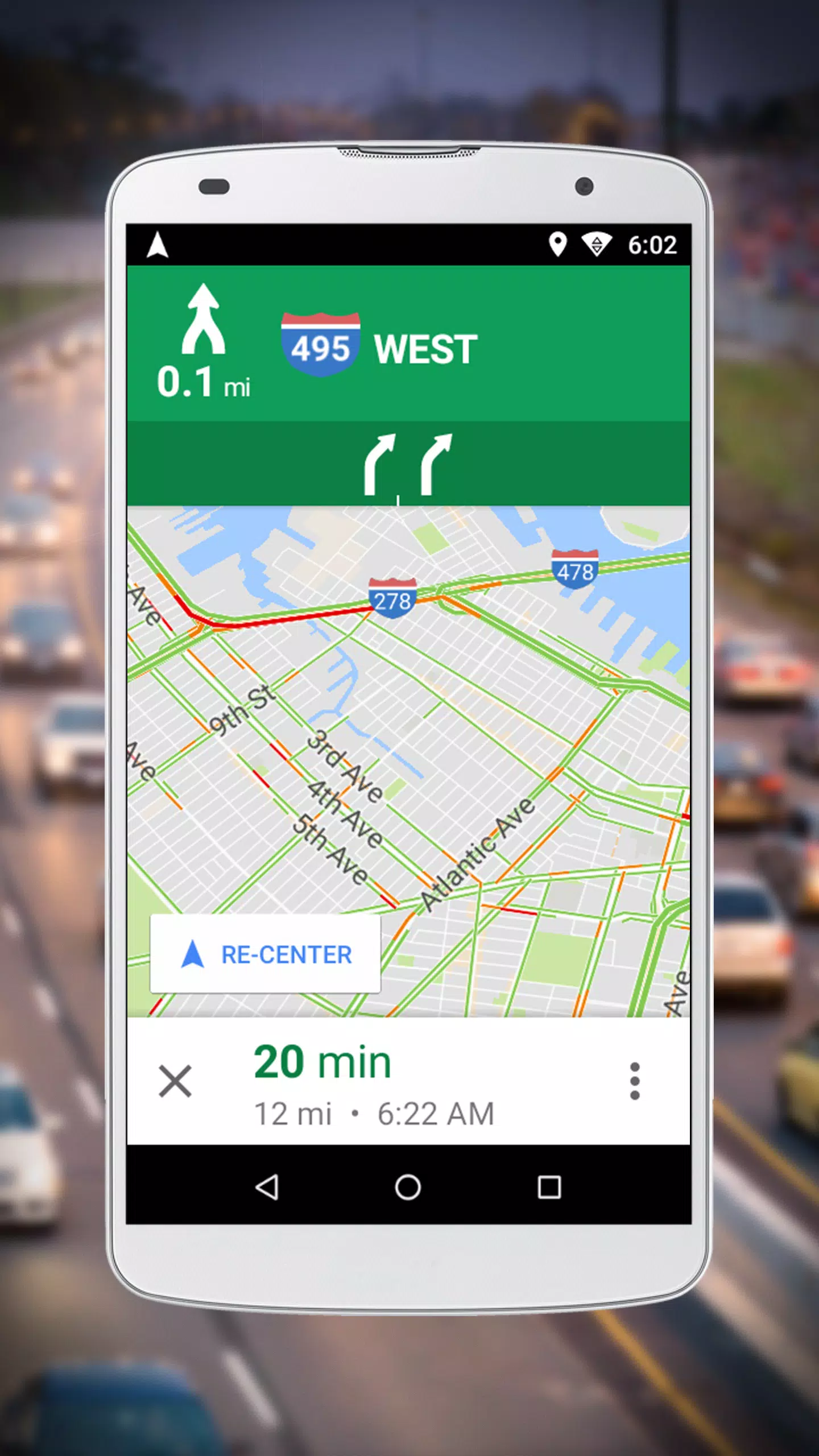 Navigation for Google Maps Go Ảnh chụp màn hình 2