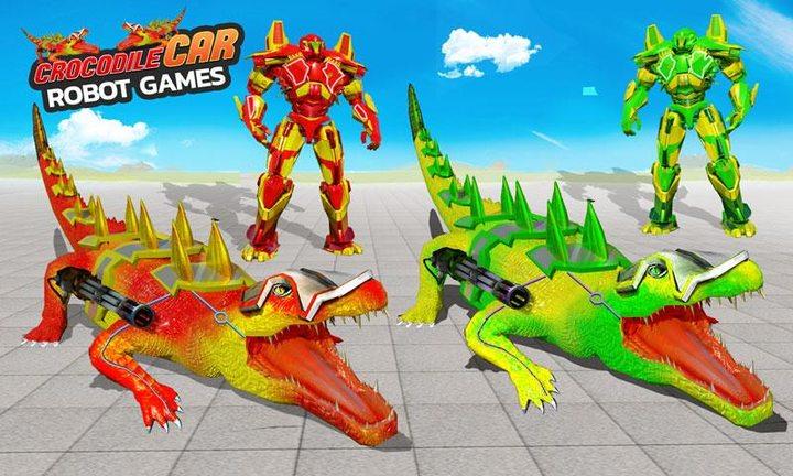 Robot Game Transform Crocodile ภาพหน้าจอ 3