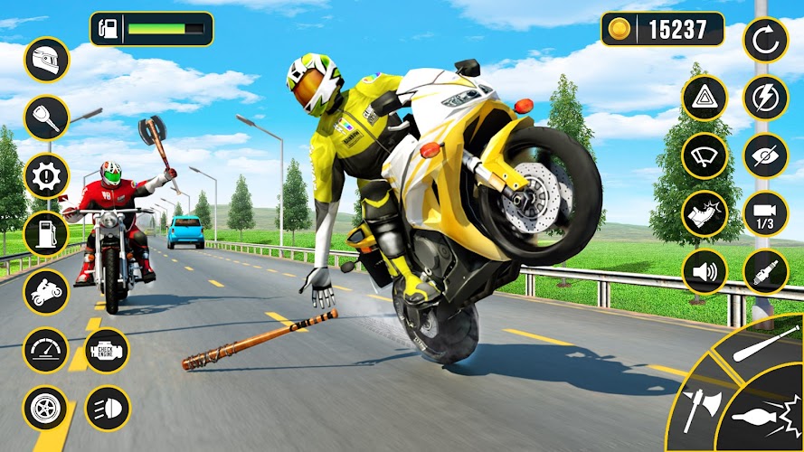 Moto Attack - Bike Racing Game Capture d'écran 0